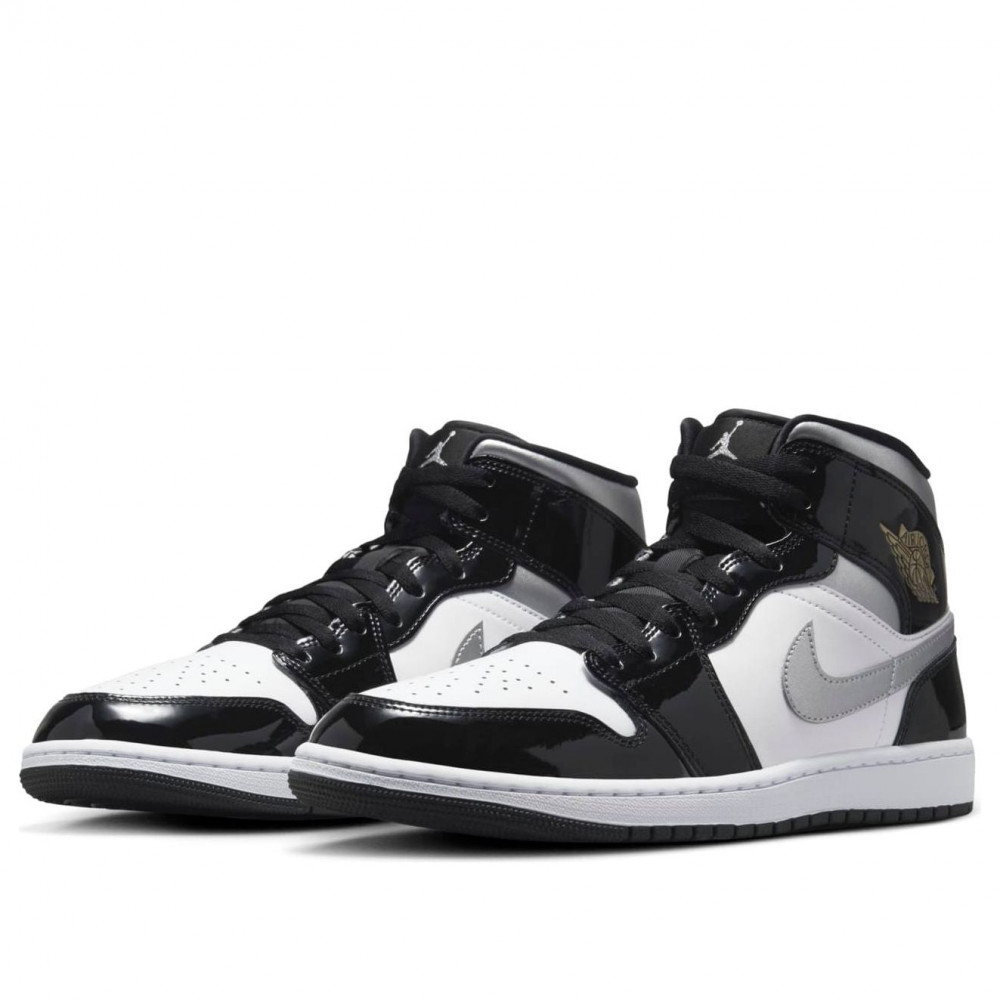 Air Jordan 1 Mid Black Patent HV0789-010 Air Jordan 1 Mid Black Patent HV0789-010