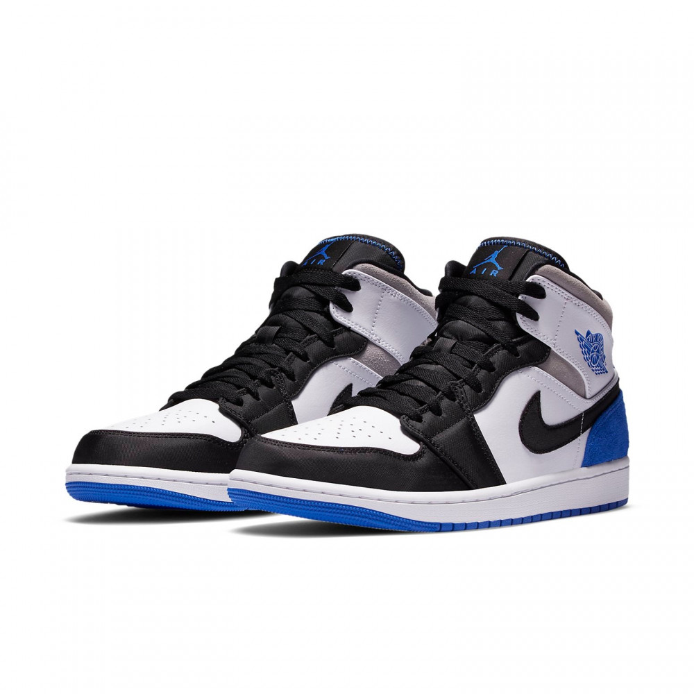 Air Jordan 1 Mid SE Royal Black Toe 852542-102 Air Jordan 1 Mid SE Royal Black Toe 852542-102