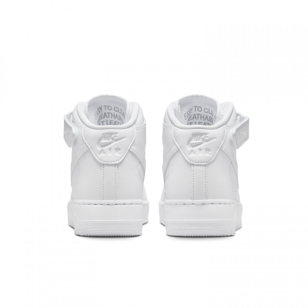 Nike Air Force 1 Mid  Fresh   Triple White  DZ2525-100