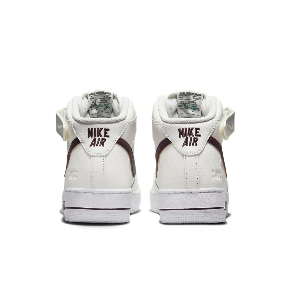 Nike Air Force 1 Mid 07 LV8 40th Anniversary Sail Brown Basalt DR9513-100 Nike Air Force 1 Mid 07 LV8 40th Anniversary Sail Brown Basalt DR9513-100