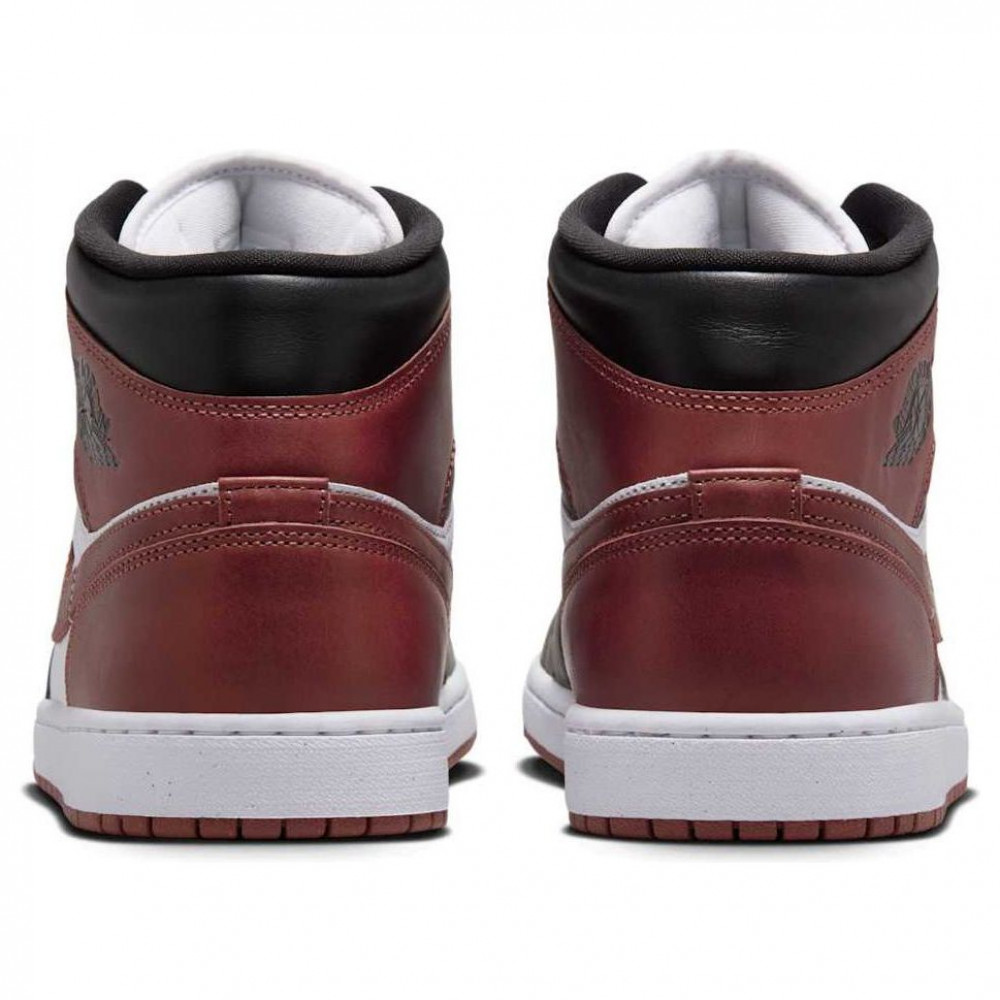 Air Jordan 1 Mid White Red Black HF3216-102 Air Jordan 1 Mid White Red Black HF3216-102
