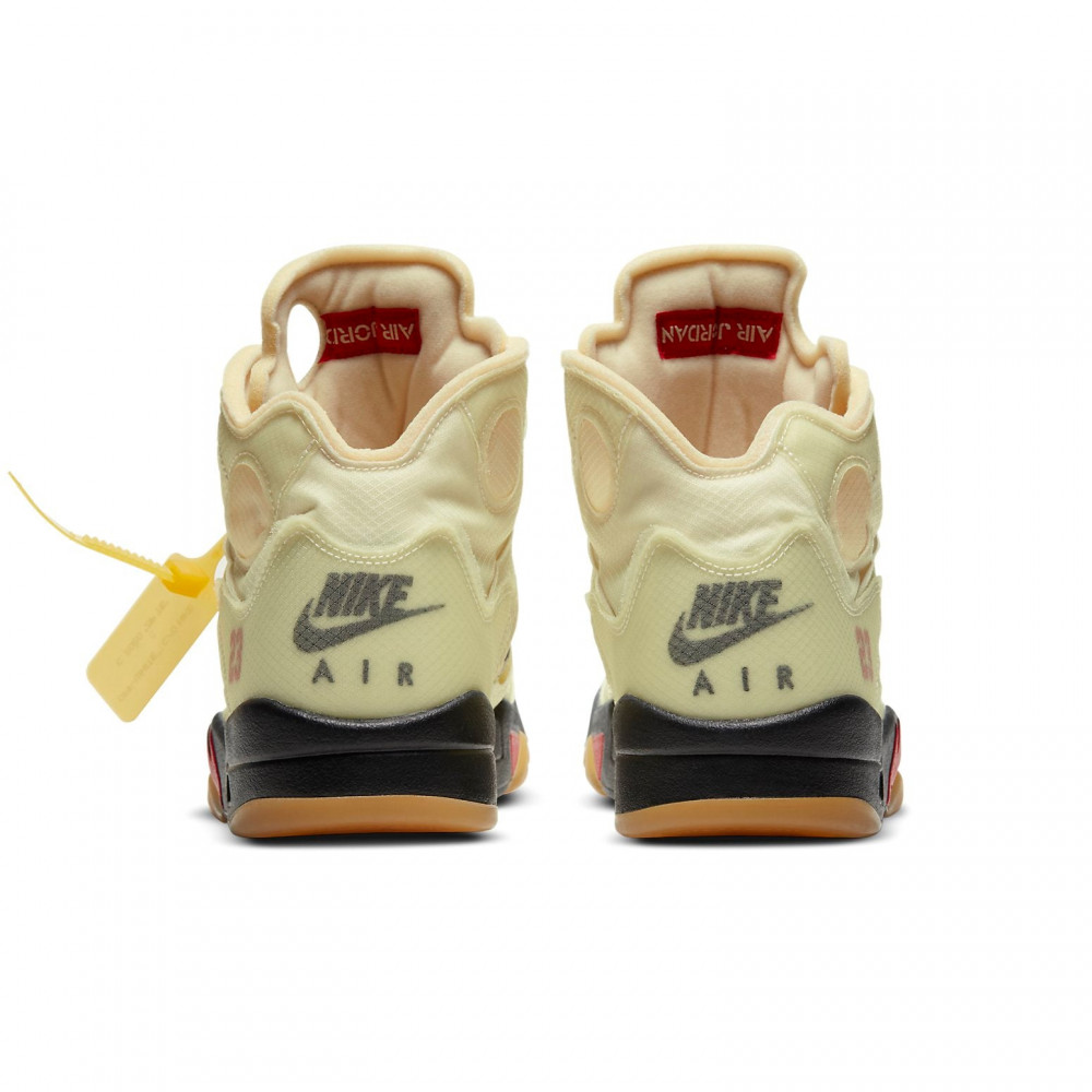 Air Jordan 5 x Off-White SP Sail DH8565-100 Air Jordan 5 x Off-White SP Sail DH8565-100