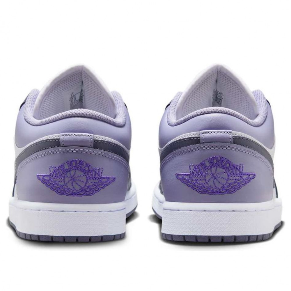 Air Jordan 1 Low White Purple 553558-145 Air Jordan 1 Low White Purple 553558-145