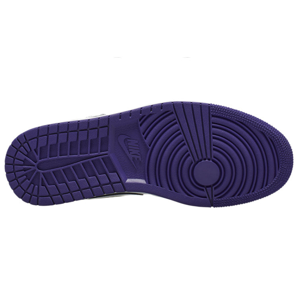 Air Jordan 1 Low  Court Purple  553558-125