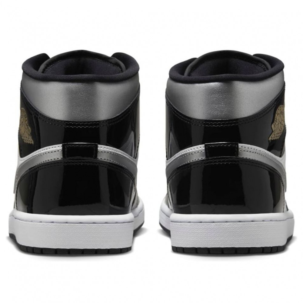 Air Jordan 1 Mid Black Patent HV0789-010 Air Jordan 1 Mid Black Patent HV0789-010