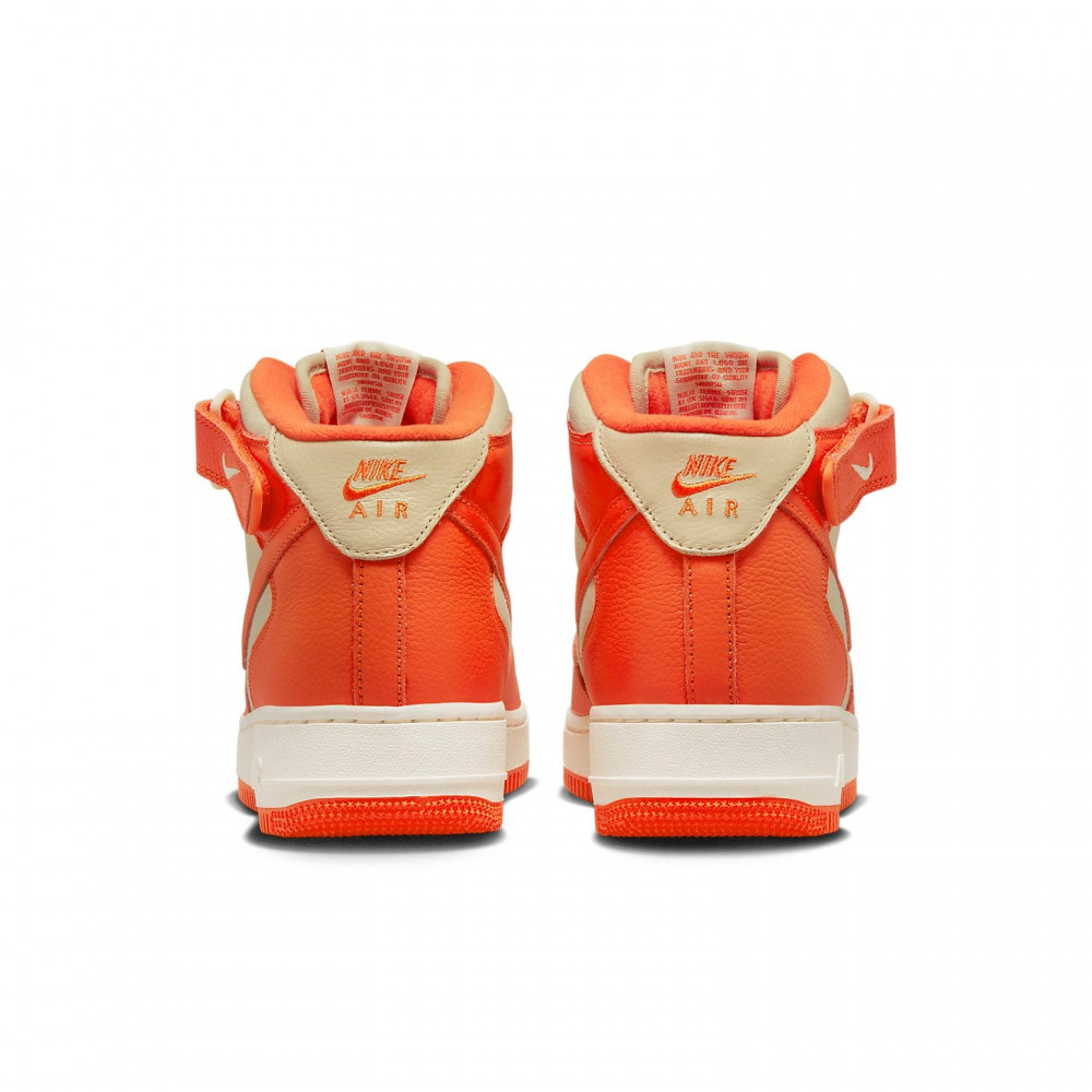 Nike Air Force 1 Mid  Safety Orange  FB2036-700