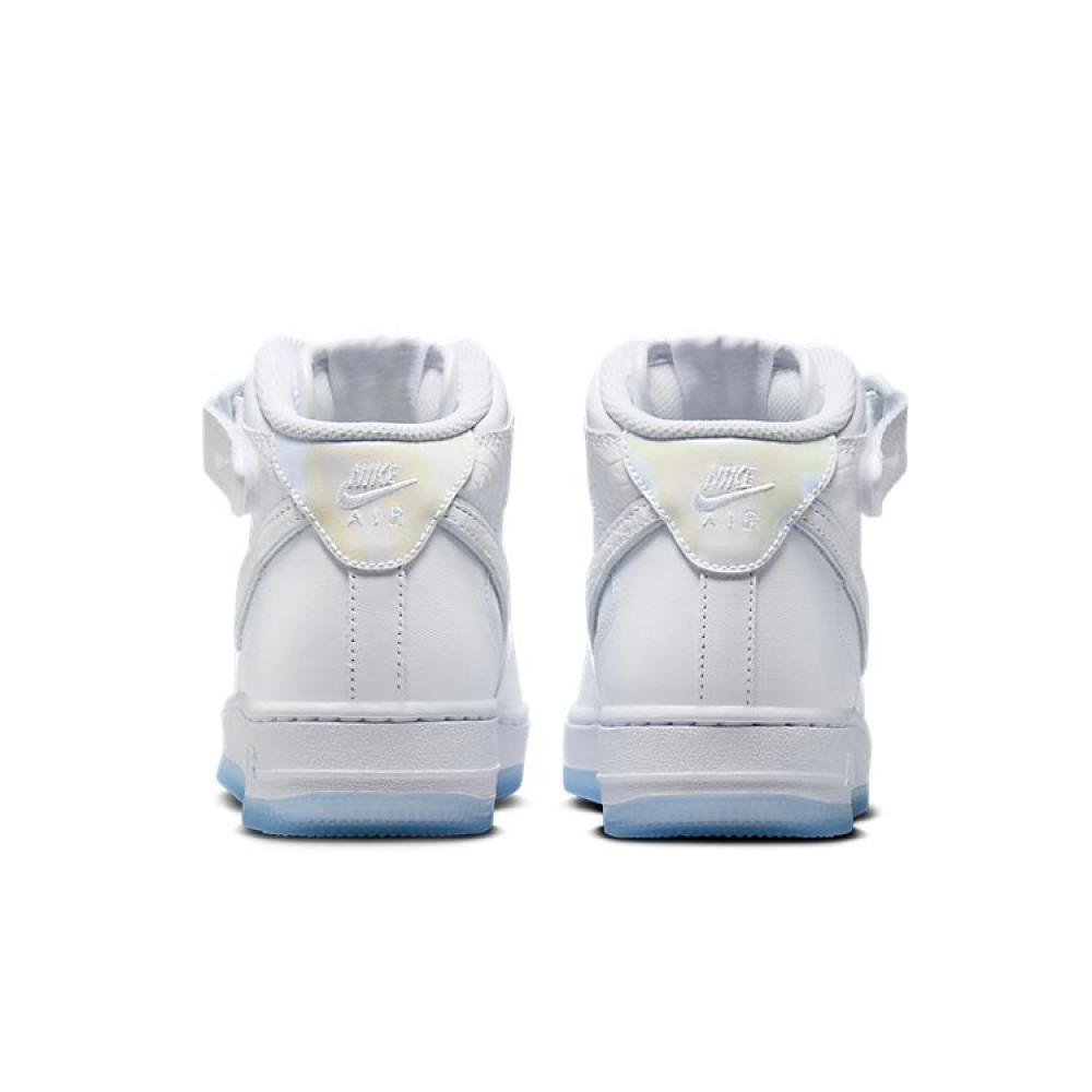 (WMNS) Nike Air Force 1 Mid  White Ice Reptile  FN4274-100