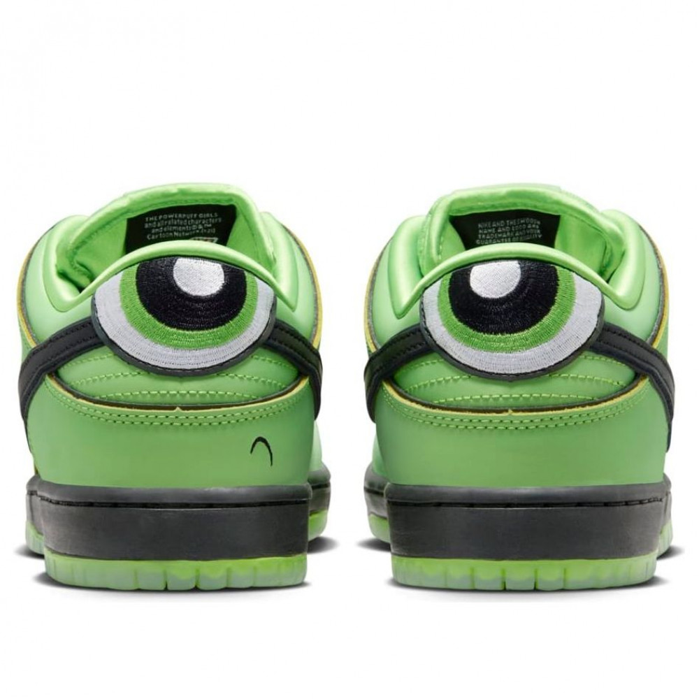 Nike x The Powerpuff Girls SB Dunk Low Prox QS  Buttercup  FZ8319-300