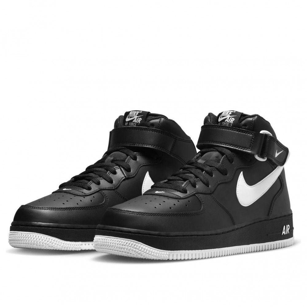 Nike Air Force 1 Mid 07  Black White  DV0806-001