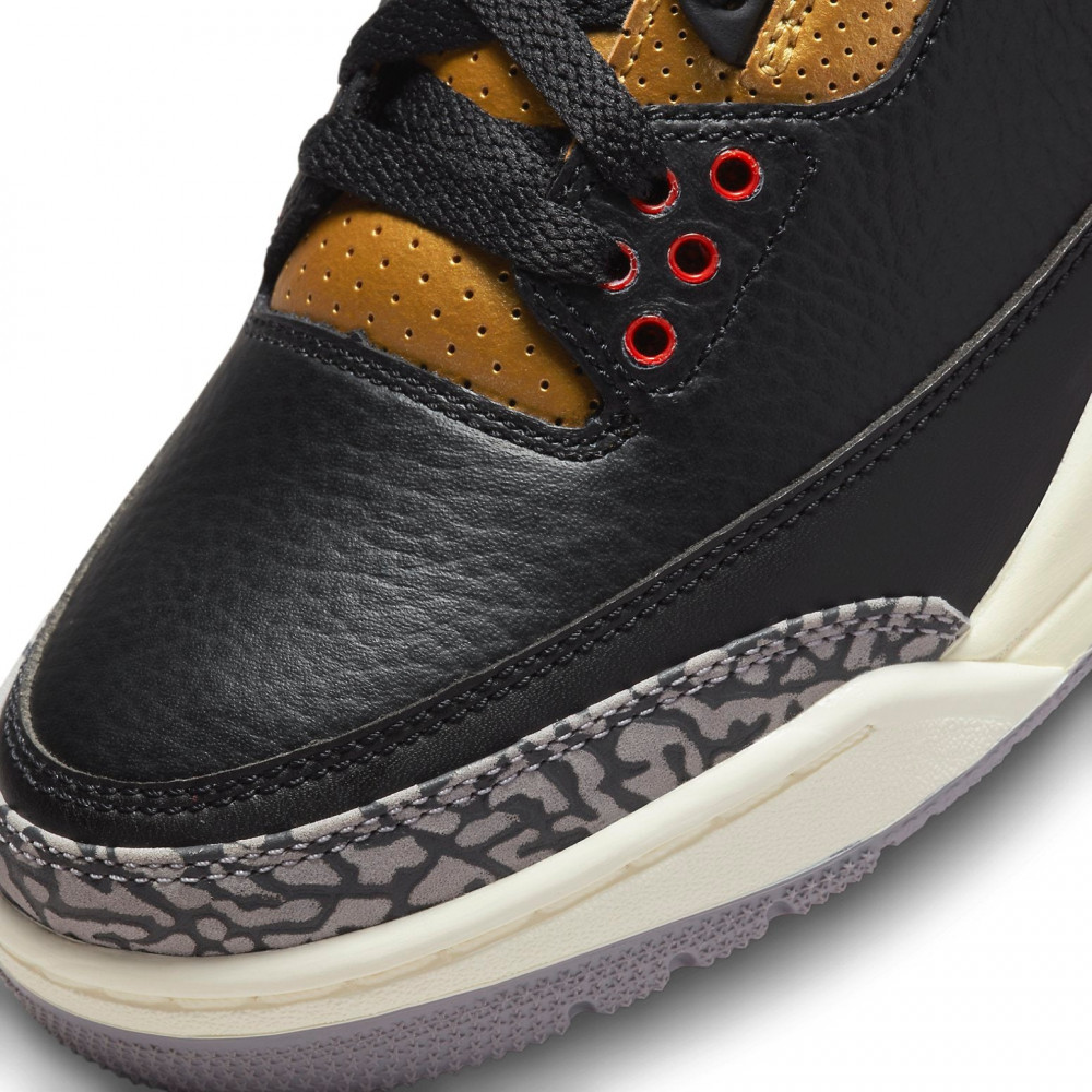 (WMNS) Air Jordan 3 Retro Black Gold CK9246-067 (WMNS) Air Jordan 3 Retro Black Gold CK9246-067