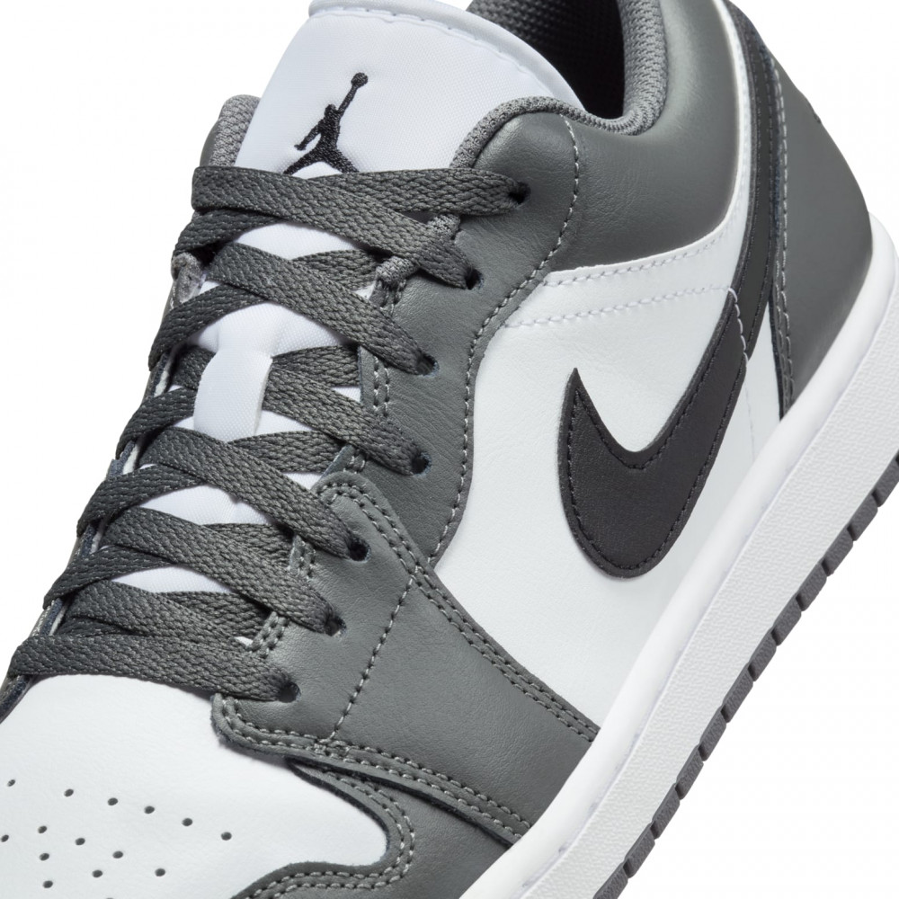 Air Jordan 1 Low White Iron Grey 553558-152 Air Jordan 1 Low White Iron Grey 553558-152