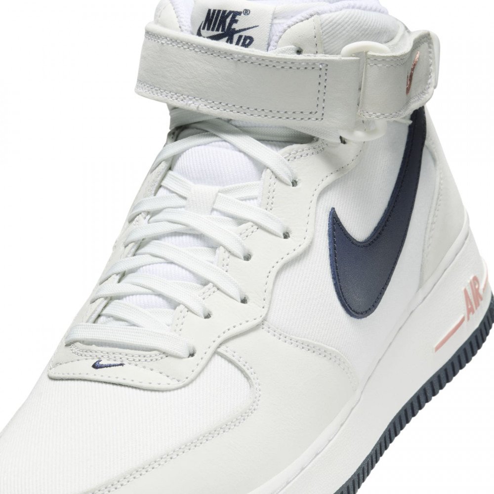 Nike Air Force 1 Mid 07 LX Summit White Obsidian FB8879-100 Nike Air Force 1 Mid 07 LX Summit White Obsidian FB8879-100