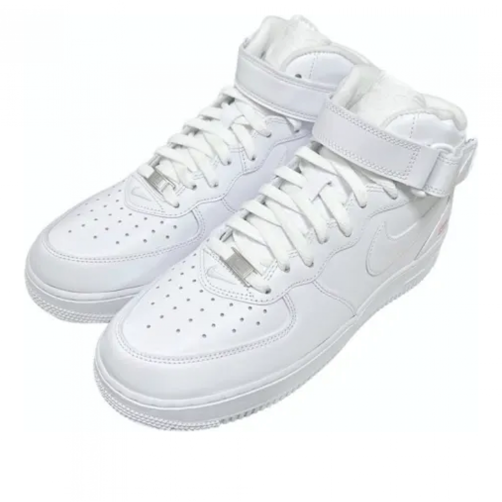 Nike x Supreme Air Force 1 Mid  White  FZ8784-100