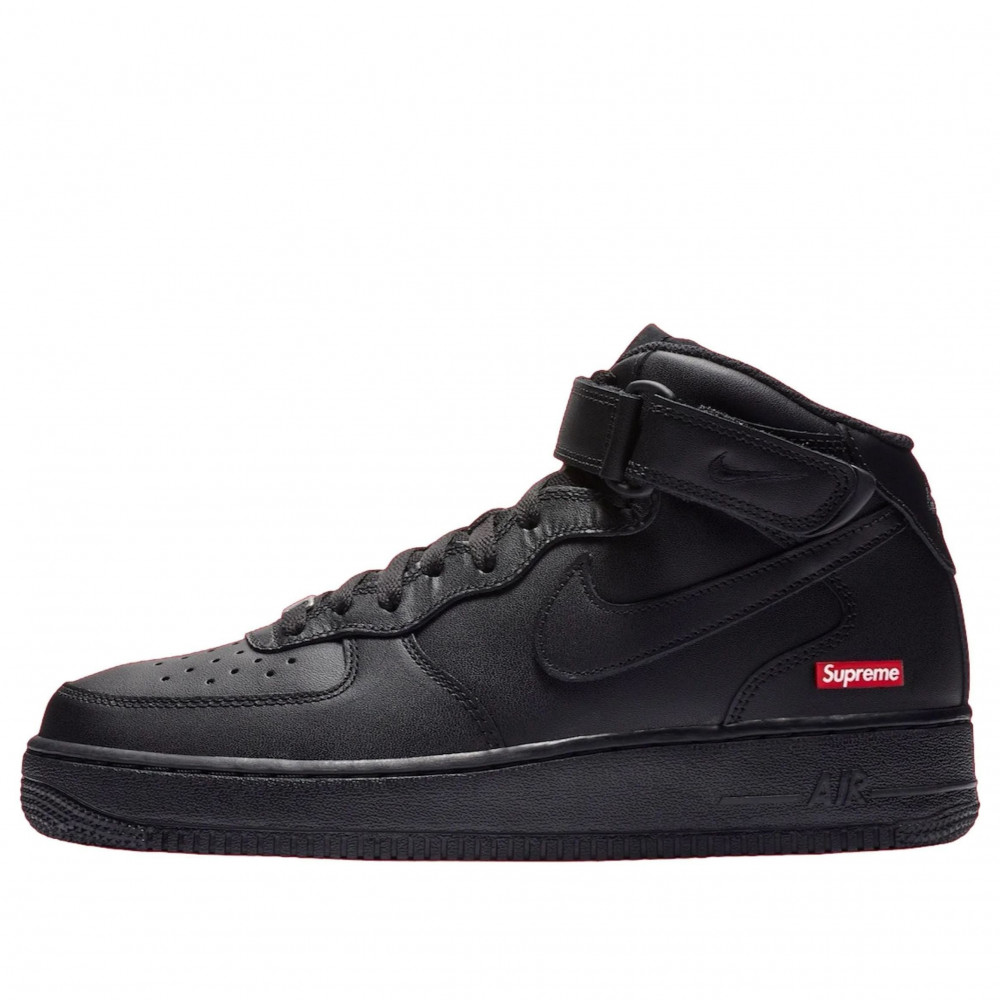 Nike x Supreme Air Force 1 Mid  Black  FZ8784-001