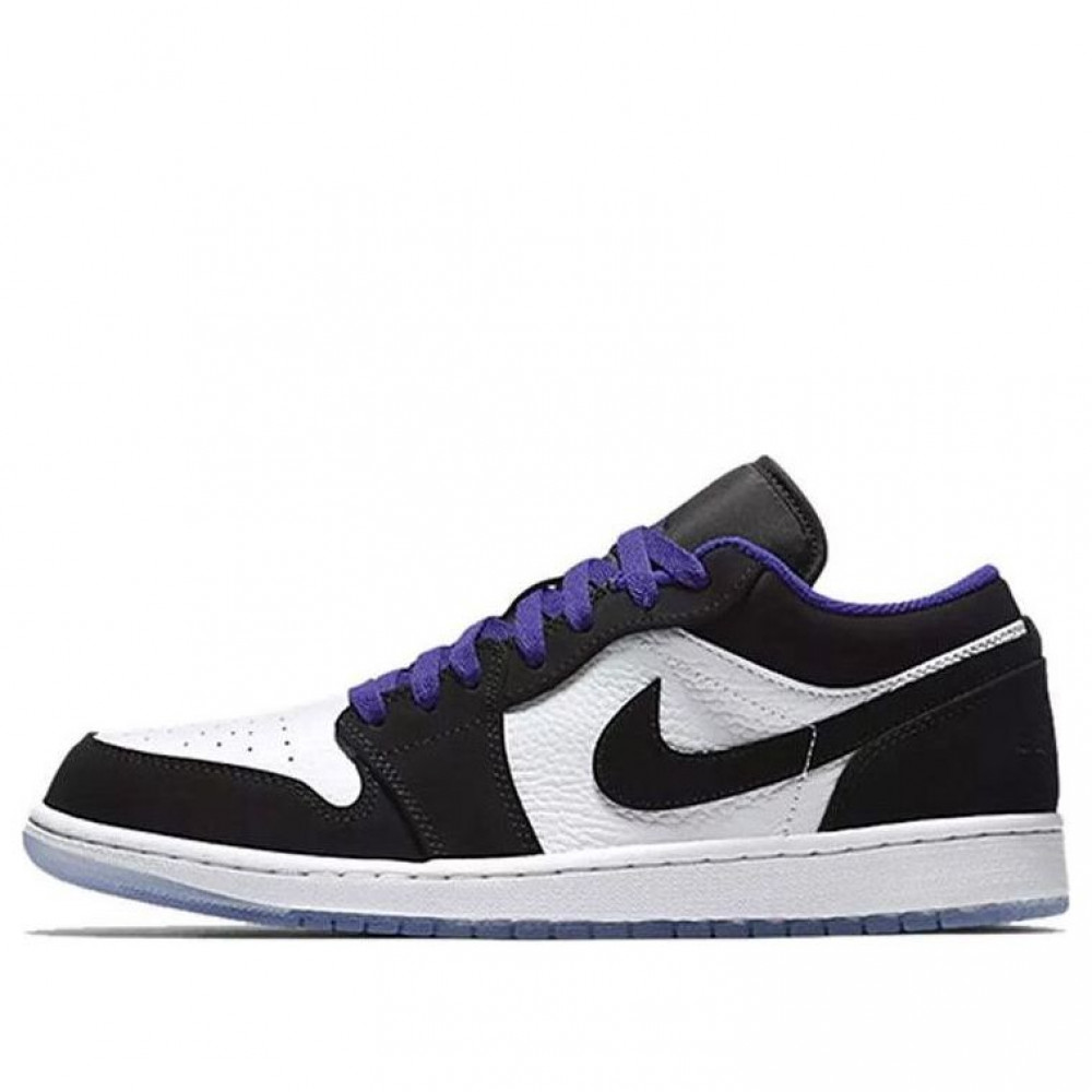 Air Jordan 1 Retro Low  White Black Dark Concord  553558-108