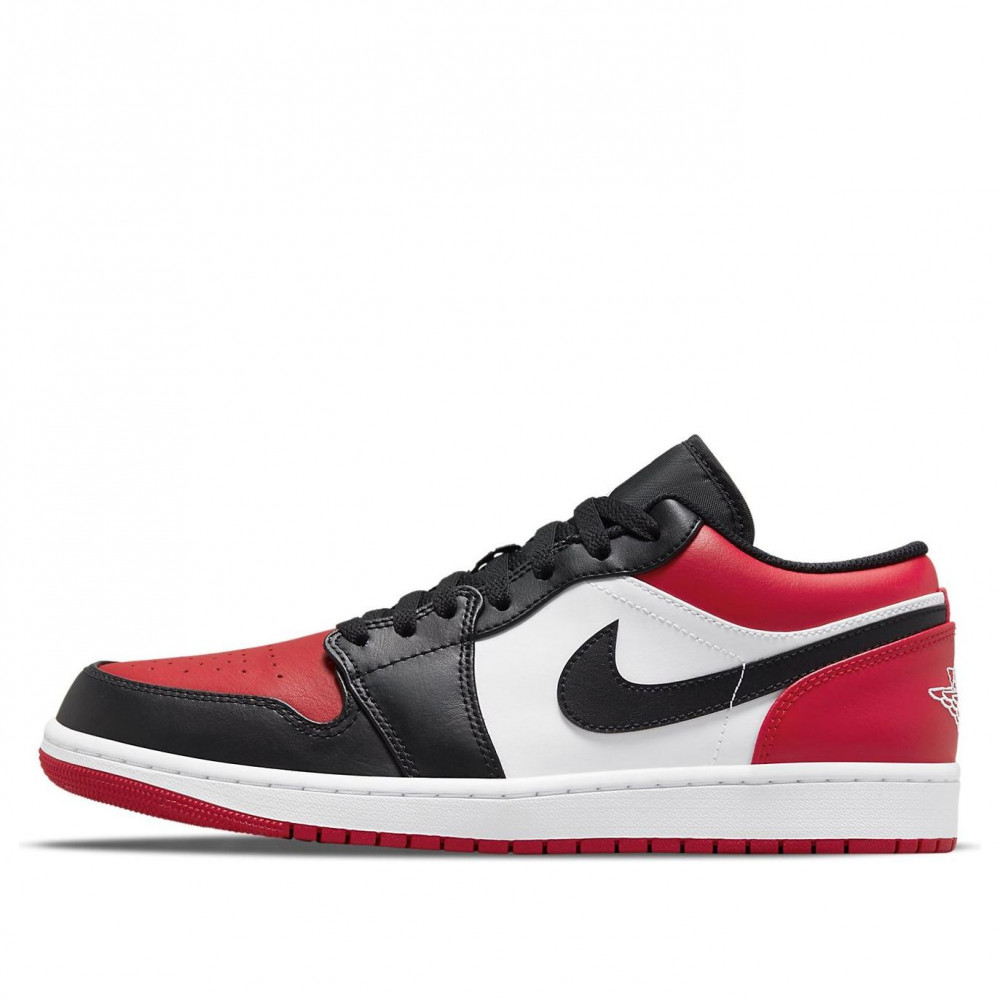 Air Jordan 1 Low  Bred Toe  553558-612