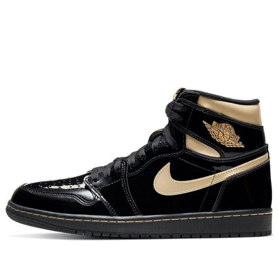 Air Jordan 1 Retro High OG  Black Metallic Gold  555088-032