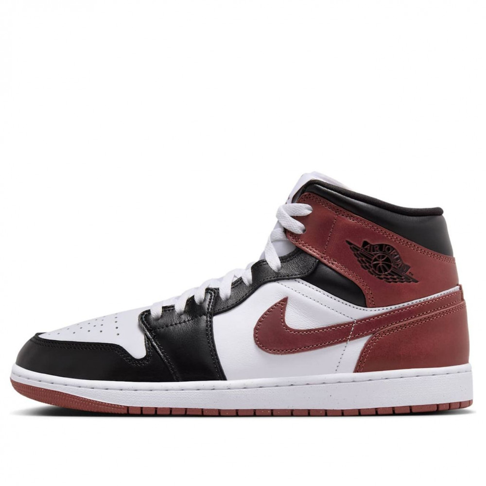 Air Jordan 1 Mid White Red Black HF3216-102 Air Jordan 1 Mid White Red Black HF3216-102