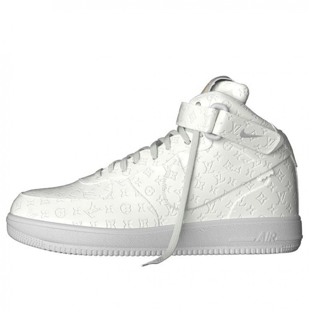 Nike x LOUIS VUITTON LV Air Force 1 Mid  White  1A9V8Z