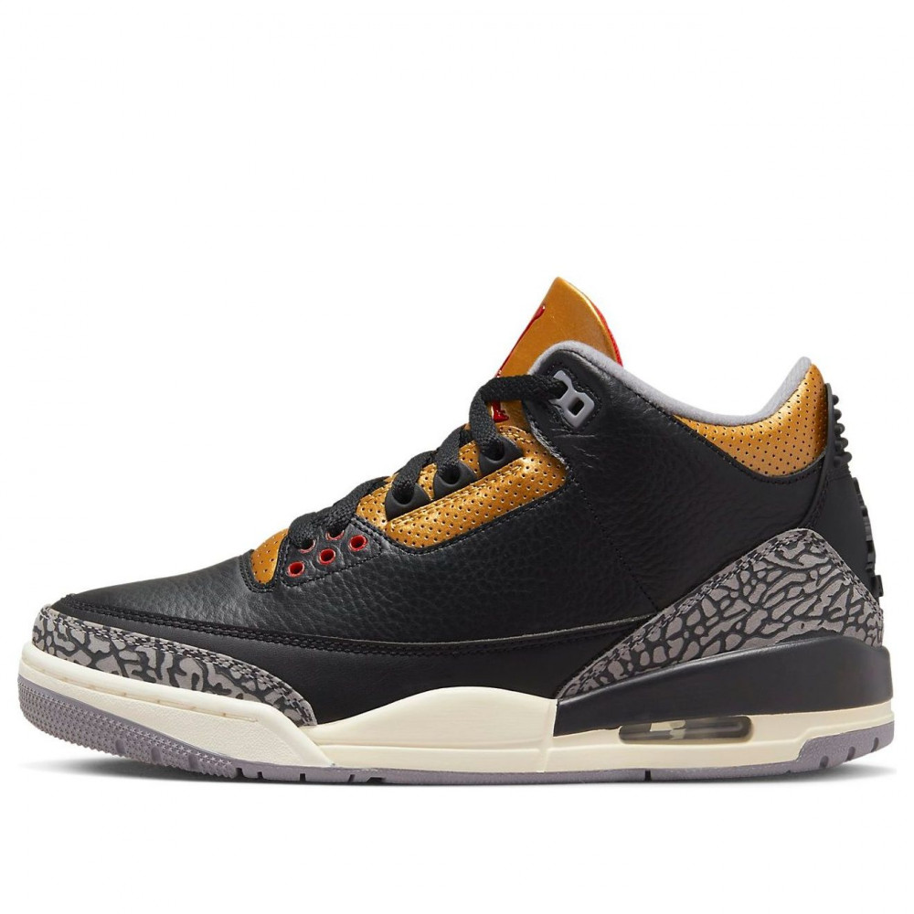 (WMNS) Air Jordan 3 Retro Black Gold CK9246-067 (WMNS) Air Jordan 3 Retro Black Gold CK9246-067
