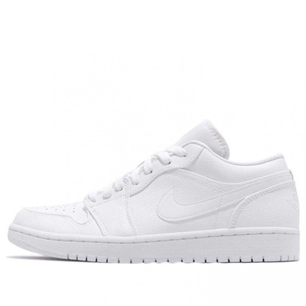 Air Jordan 1 Low  Triple White  553558-112