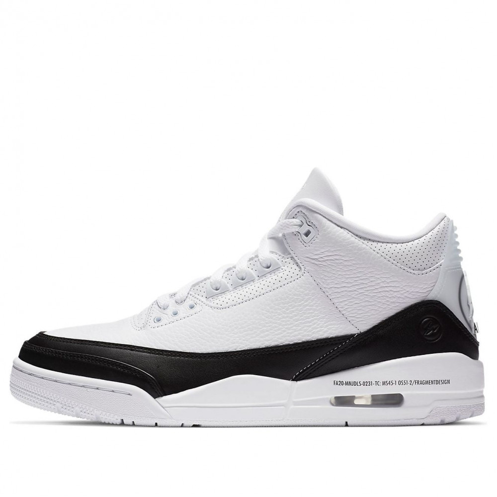 Fragment Design x Air Jordan 3 Retro SP  White  DA3595-100