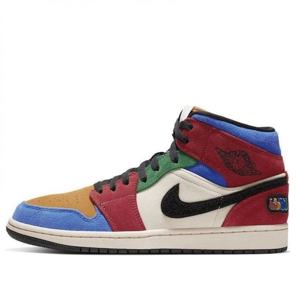 Air Jordan 1 Mid x Blue The Great Fearless CU2805-100 Air Jordan 1 Mid x Blue The Great Fearless CU2805-100