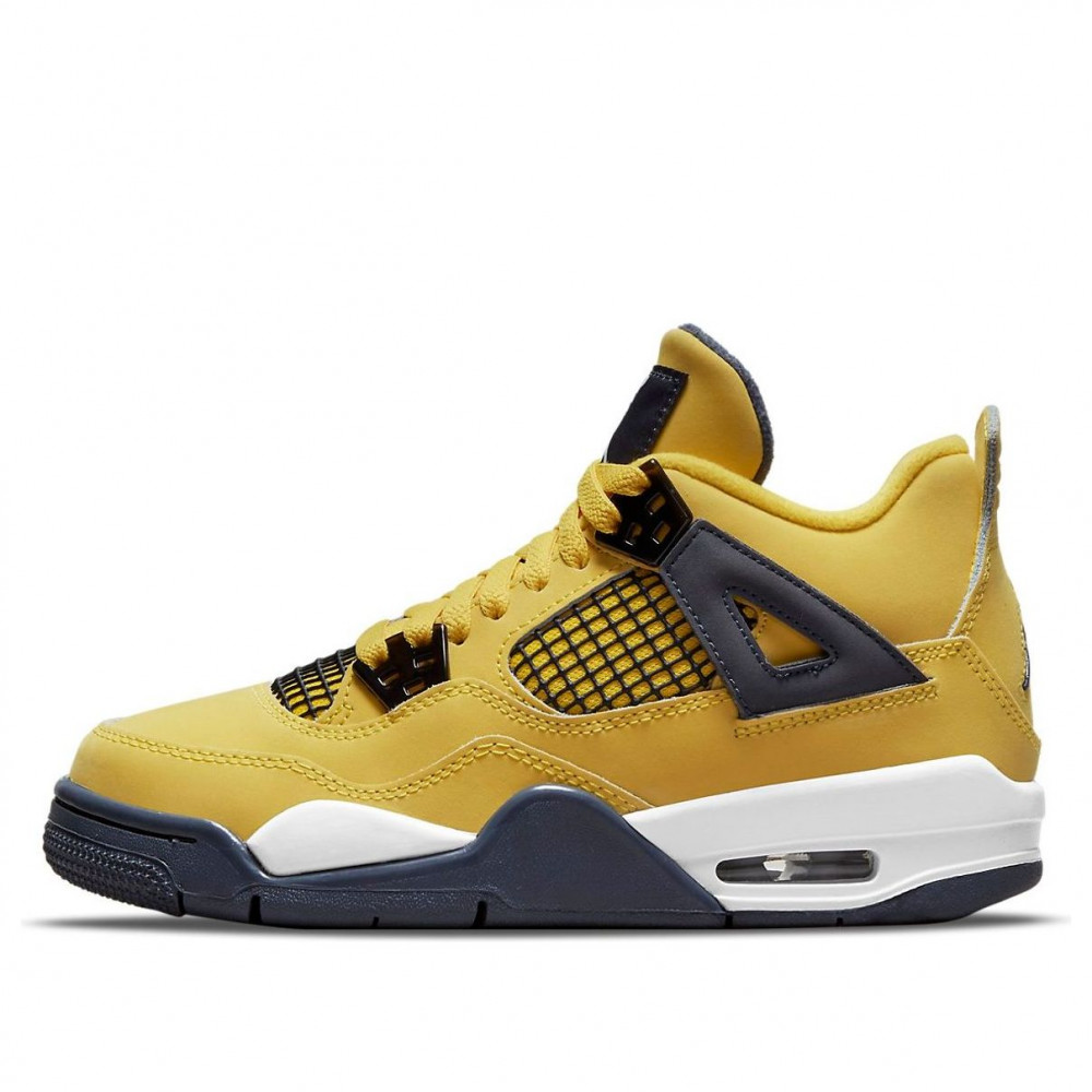 (GS) Air Jordan 4 Retro Lightning 2021 408452-700 (GS) Air Jordan 4 Retro Lightning 2021 408452-700