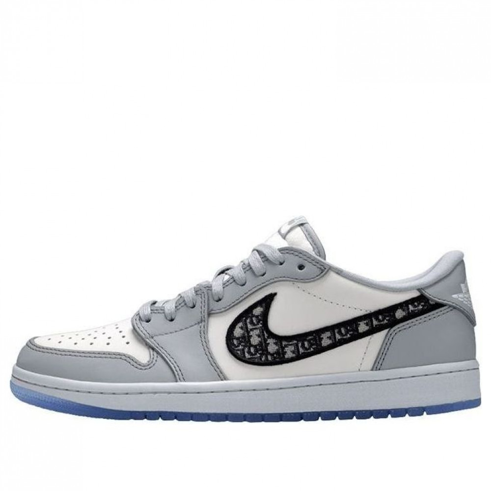 Air Jordan 1 Low x Dior White Grey CN8608-002 Air Jordan 1 Low x Dior White Grey CN8608-002