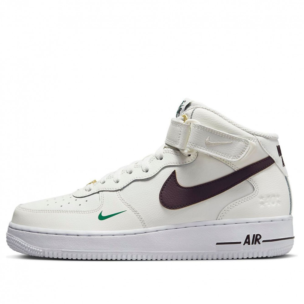 Nike Air Force 1 Mid 07 LV8 40th Anniversary Sail Brown Basalt DR9513-100 Nike Air Force 1 Mid 07 LV8 40th Anniversary Sail Brown Basalt DR9513-100
