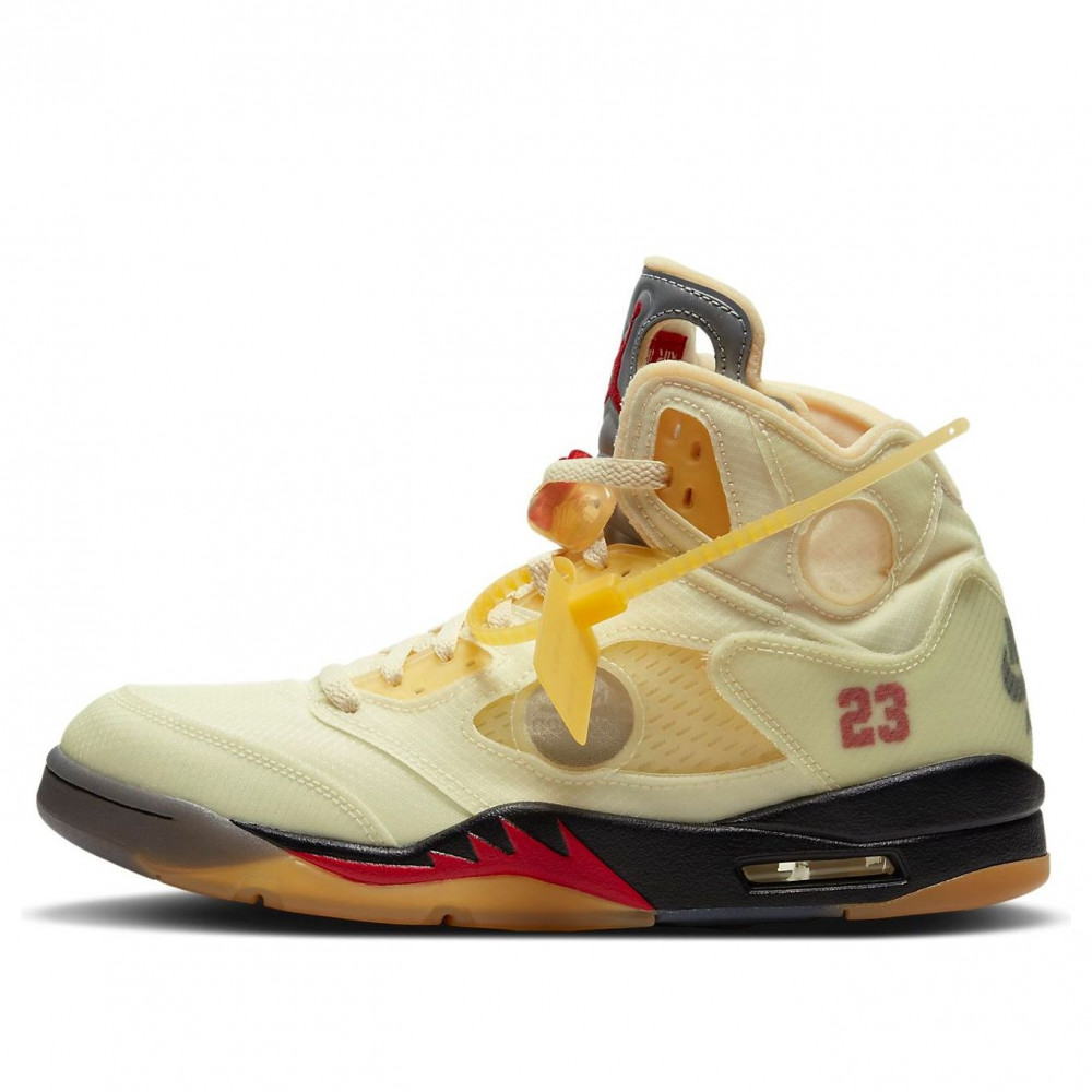 Air Jordan 5 x Off-White SP Sail DH8565-100 Air Jordan 5 x Off-White SP Sail DH8565-100