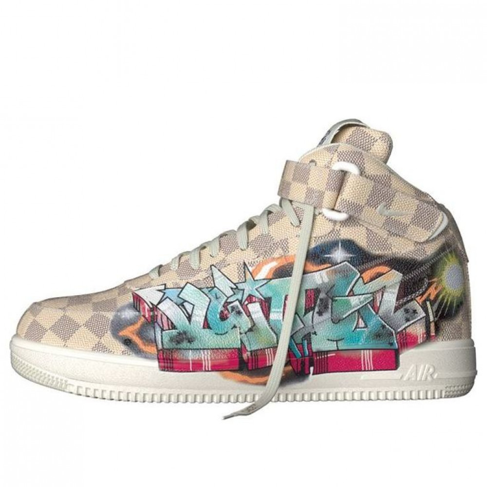 Nike x LOUIS VUITTON LV Air Force 1 Mid  Beige  1A9VE6