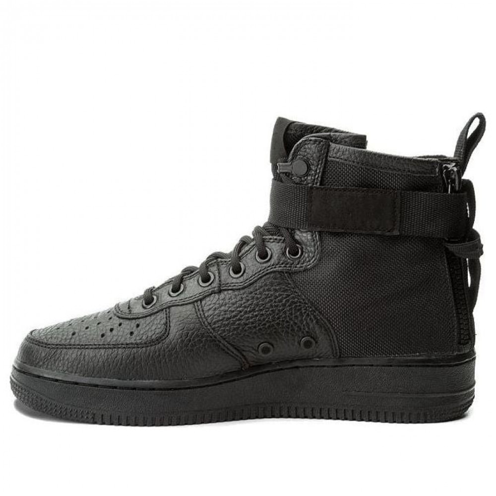 Nike SF Air Force 1 Mid  Triple Black  917753-005