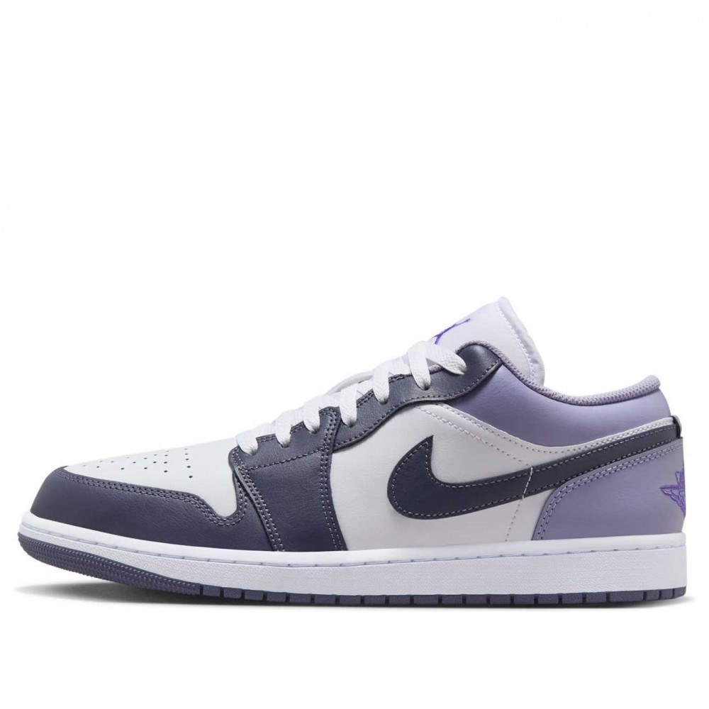 Air Jordan 1 Low White Purple 553558-145 Air Jordan 1 Low White Purple 553558-145