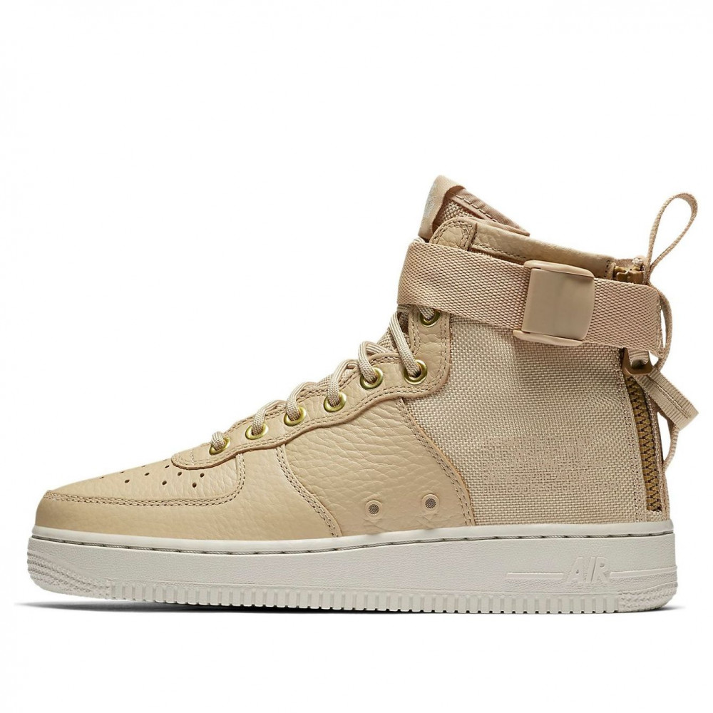 (WMNS) Nike SF Air Force 1 Mid  Mushroom  AA3966-200