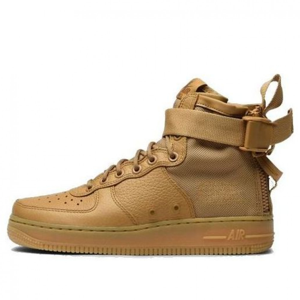 (WMNS) Nike SF Air Force 1 Mid  Elemental Gold  AA3966-700
