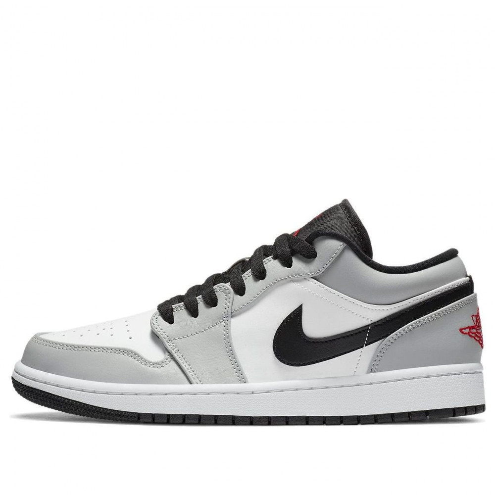 Air Jordan 1 Low  Light Smoke Grey  553558-030