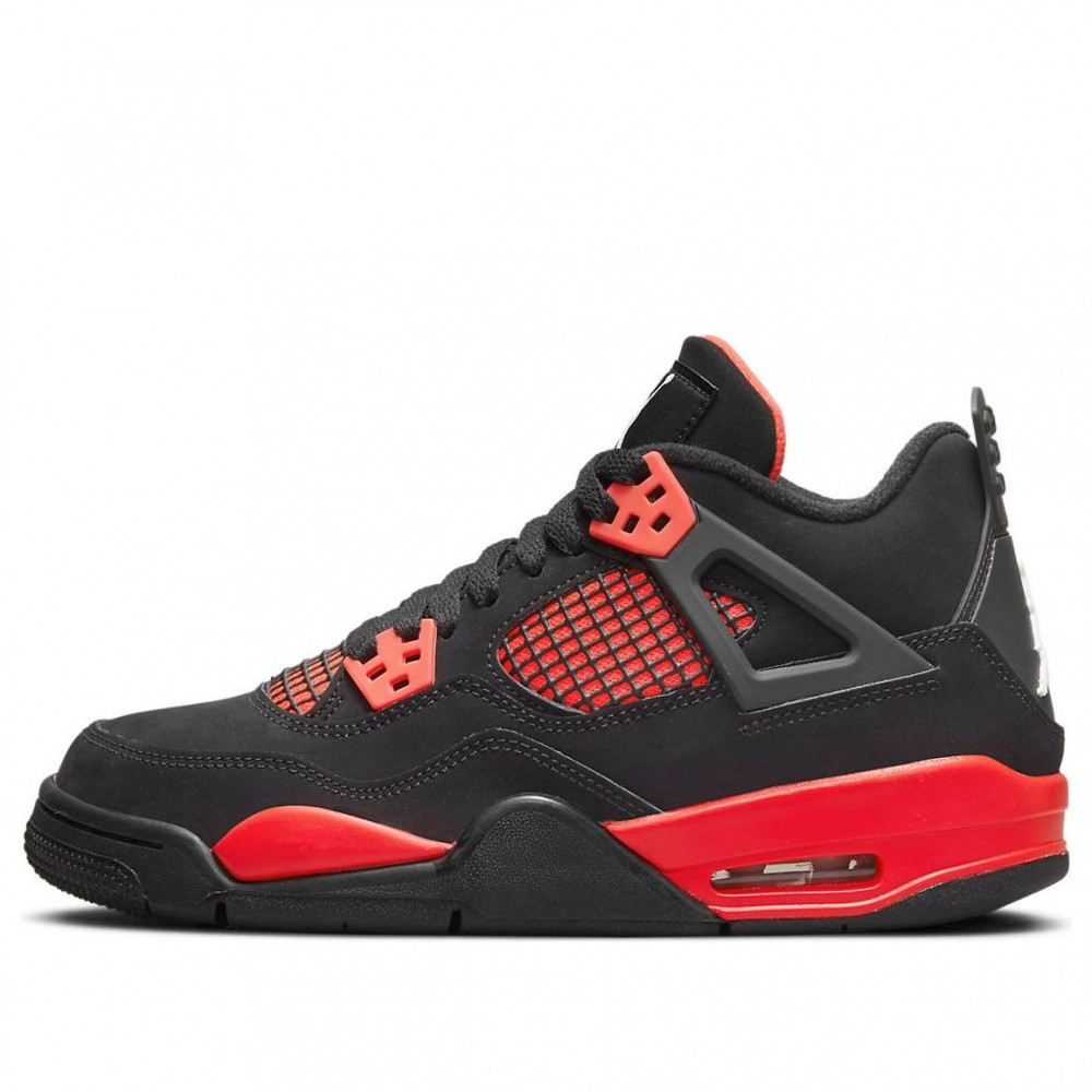 (GS) Air Jordan 4 Retro Red Thunder 408452-016 (GS) Air Jordan 4 Retro Red Thunder 408452-016