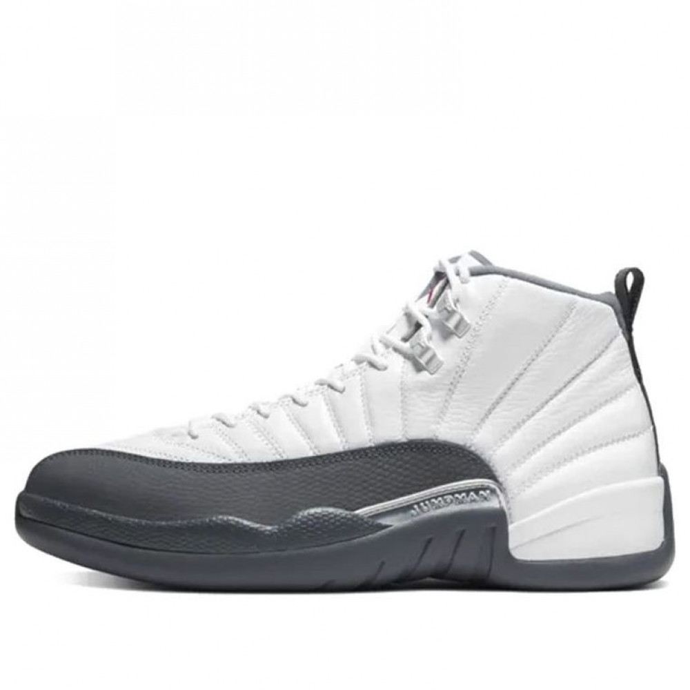 Air Jordan 12 Retro White Dark Grey 130690-160 Air Jordan 12 Retro White Dark Grey 130690-160