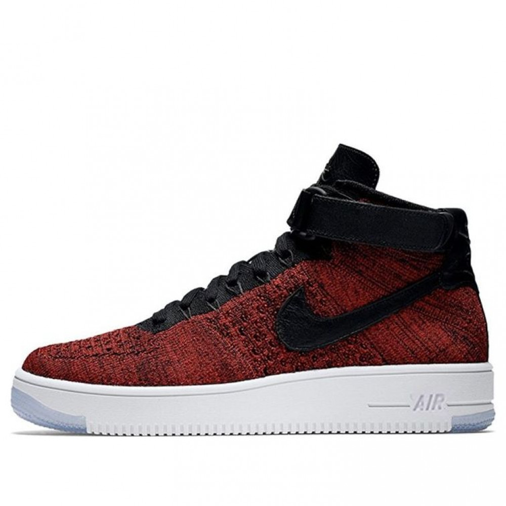 Nike Air Force 1 Mid Ultra Flyknit  University Red  817420-600