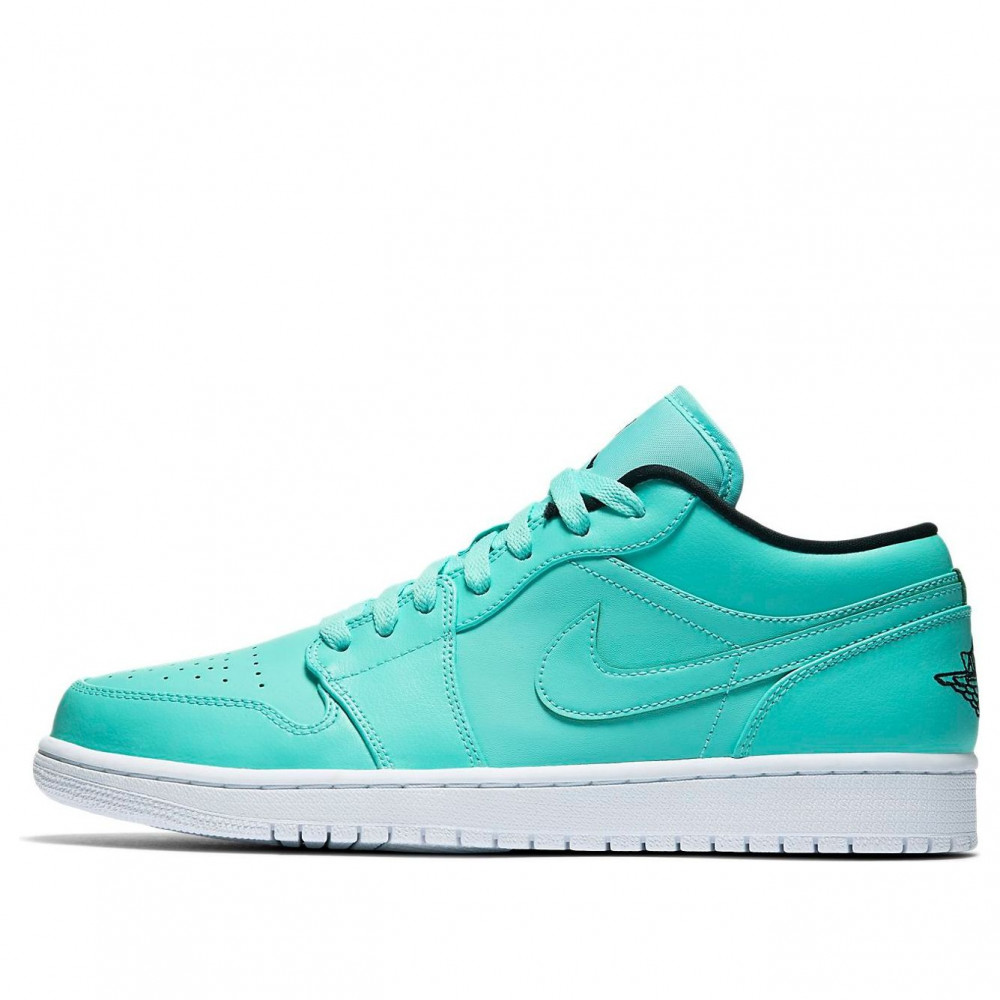 Air Jordan 1 Retro Low  Hyper Turquoise  553558-304