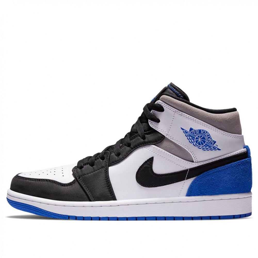 Air Jordan 1 Mid SE Royal Black Toe 852542-102 Air Jordan 1 Mid SE Royal Black Toe 852542-102