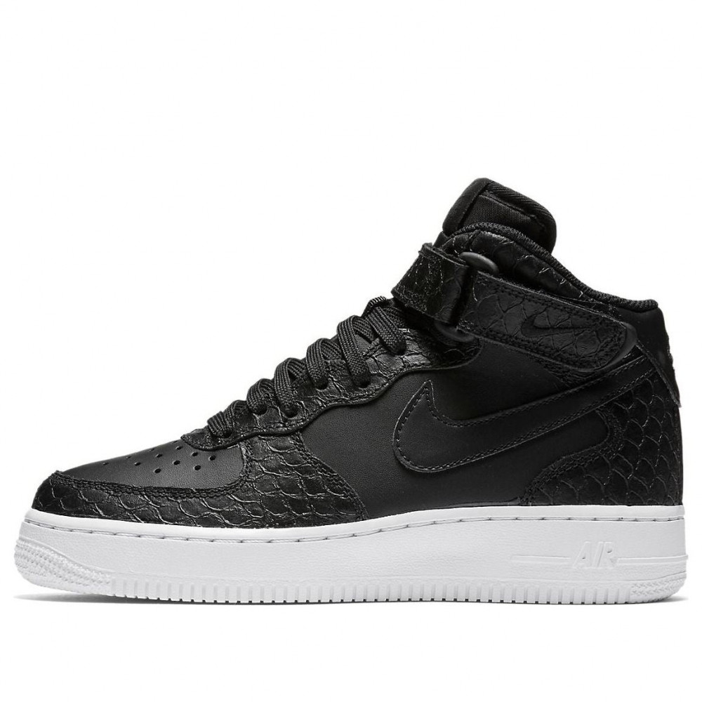 (GS) Nike Air Force 1 Mid  Black Snake  820342-001