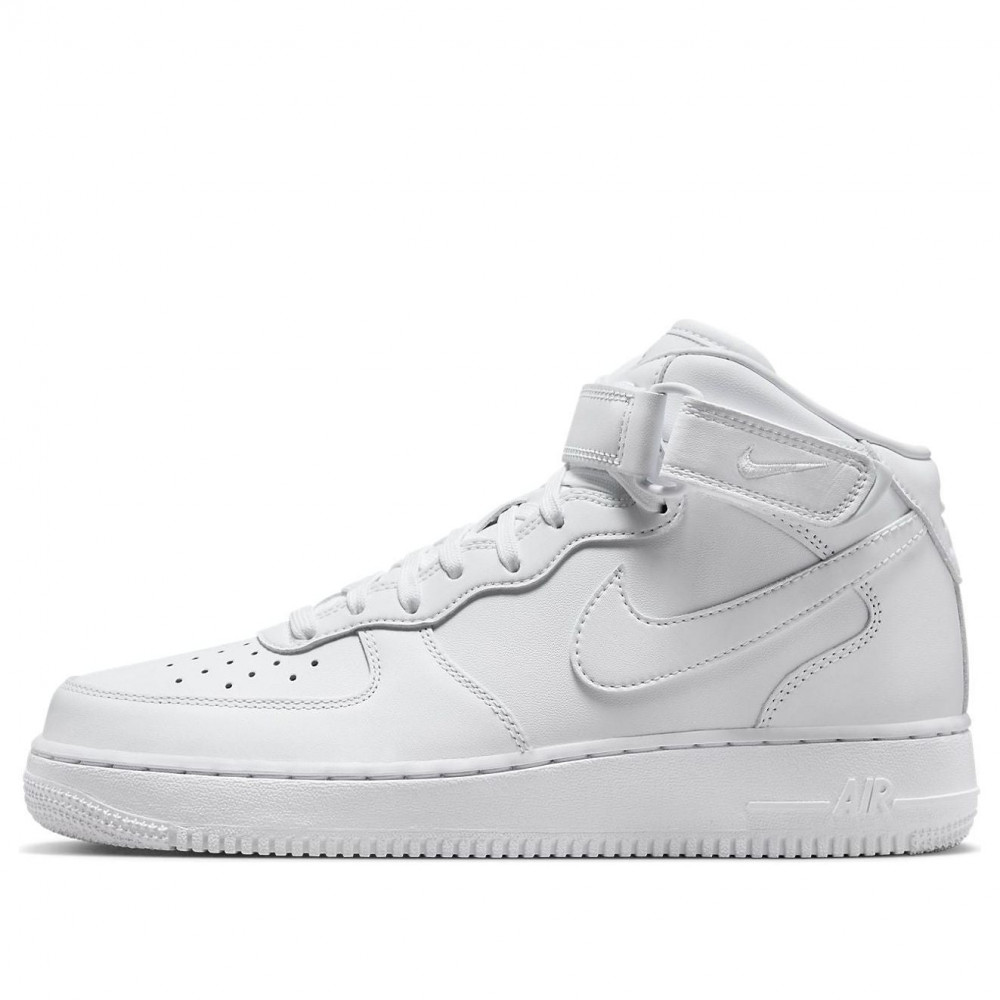 Nike Air Force 1 Mid  Fresh   Triple White  DZ2525-100